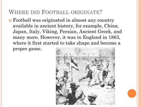 Where Did Football Start