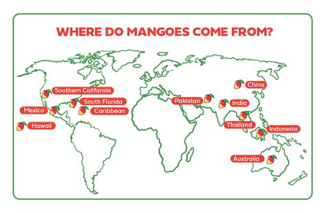 Discovering the Origins: Where Do Mangoes Grow and Thrive?