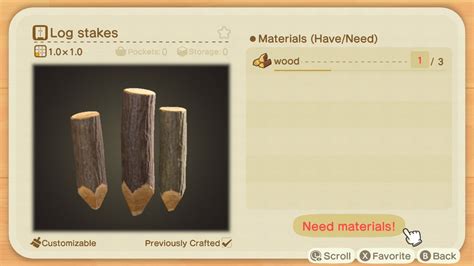 Discover Where to Find the Log Stakes Recipe in Animal Crossing for a Perfect Island Landscape