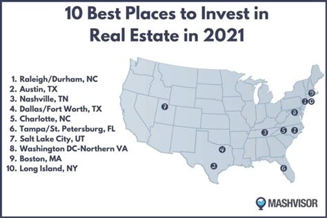 Top 10 Profitable Locations: Where to Invest in Real Estate in 2021