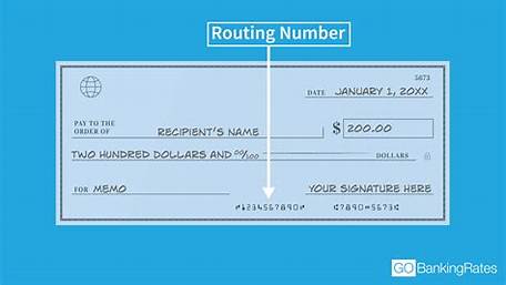 Where can I find my routing number?