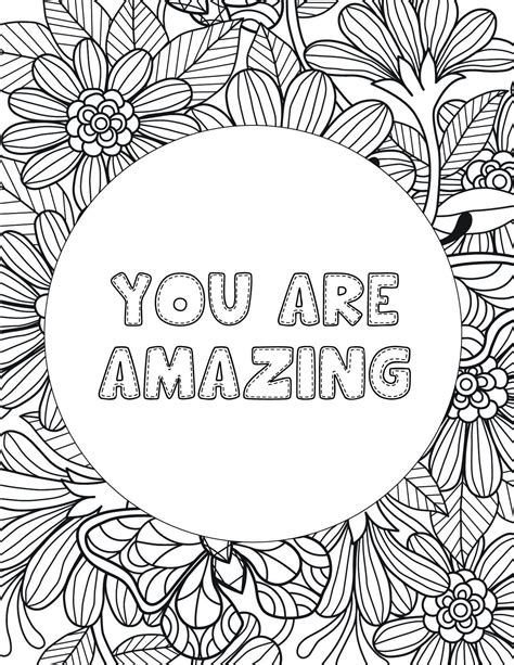 Where to Find Amazing Coloring Pages With Words