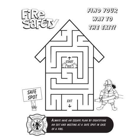 Where to Find Free Fire Safety Coloring Pages