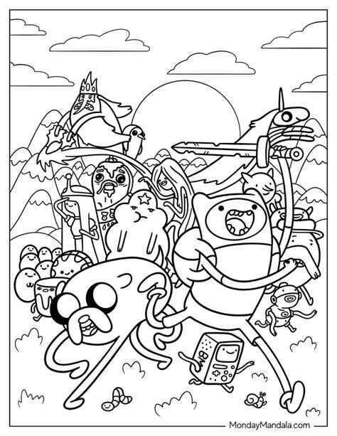 Where to Find High-Quality Adventure Time Coloring Pages