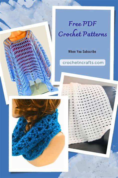 Where to Find Printable Crochet Patterns PDF Downloads