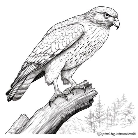 Where to Find the Best Hawk Colouring Pages