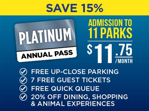 Which Parks Are Included in the SeaWorld Platinum Pass?