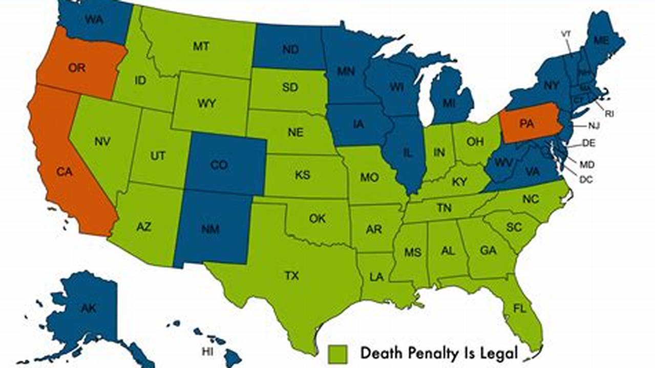 Which States Have The Death Penalty 2024