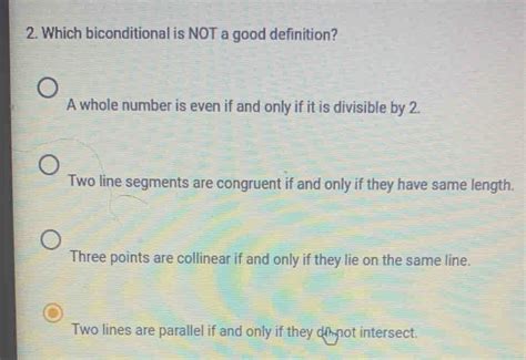 The Devil's Advocate: Uncovering the Biconditional Pitfall that Falls Short of Definition Excellence