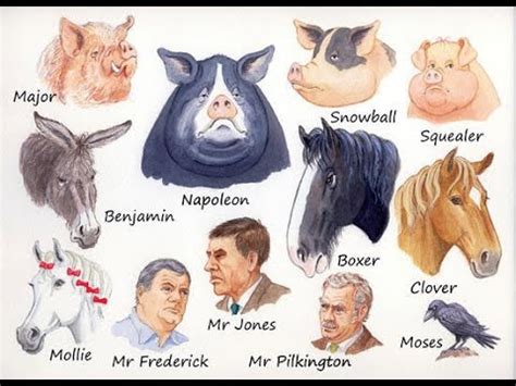 Which Characters In Animal Farm Represents George Orwell'S Views