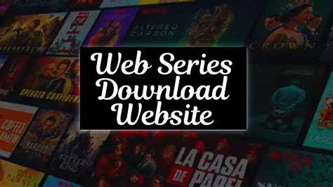 Which Website Is Best To Download Series