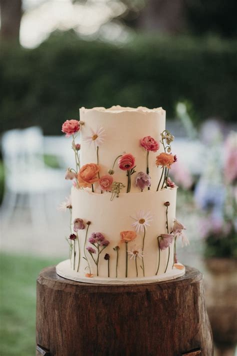 Whimsical Flower Cakes