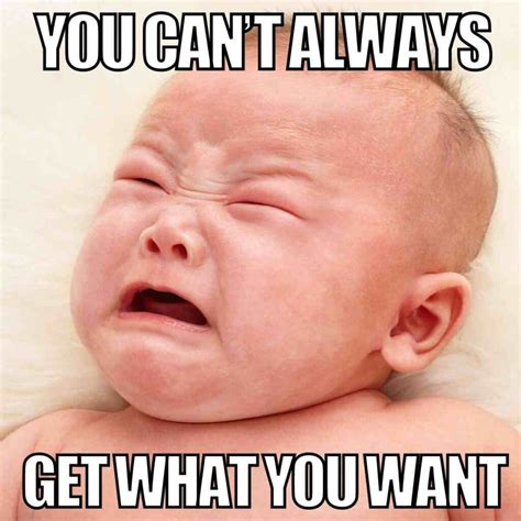 Whining Cry Baby Meme