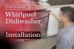 Whirlpool Dishwasher Installation