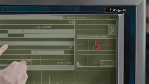 Whirlpool Oven F3e2 Error Code