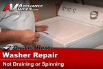 Whirlpool Washer Will Not Spin Repair