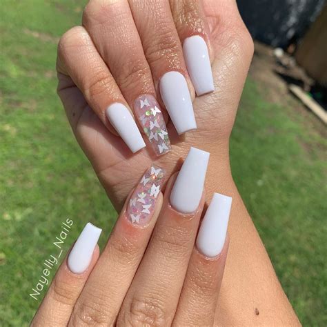 White Butterfly Nails: The Trending Nail Art Of 2023