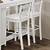 White Counter Height Bar Stools