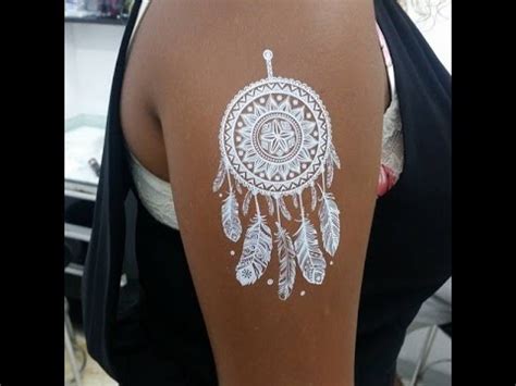 White Ink Tattoo On Brown Skin Tattoo Design Ideas