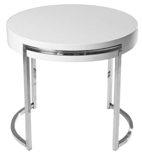 Discover the Timeless Elegance of White Lacquer Side Tables: Stylish & Versatile Options for your Home Décor