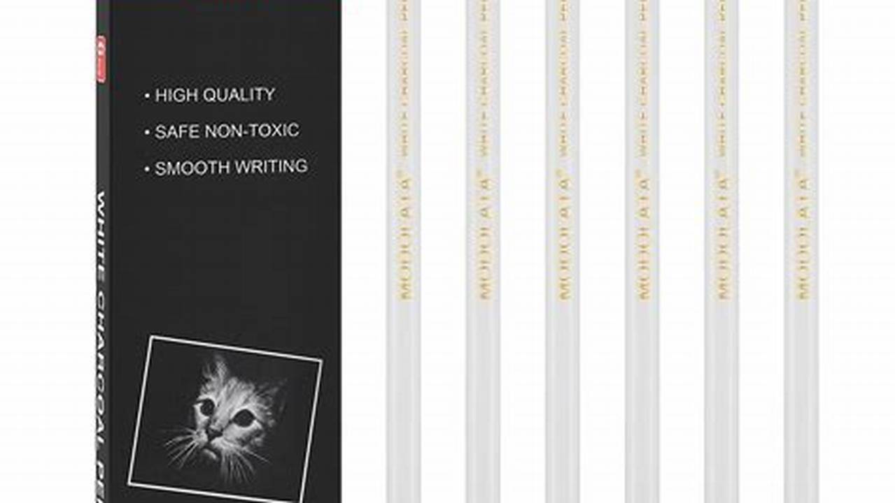 White Shading Pencil: A versatile tool for artists and designers