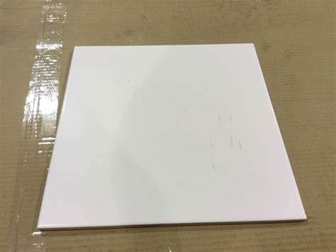 White 12X12 Ceramic Tile