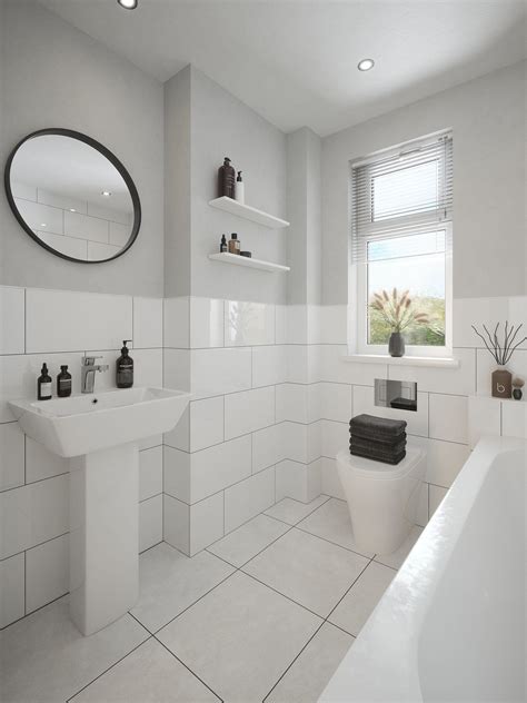 White Bathroom Tile