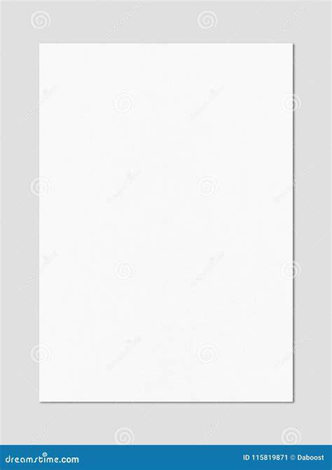 White Blank Paper Template - Great Research