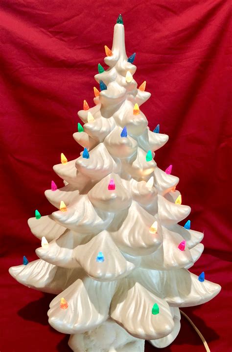 White Ceramic Christmas Tree