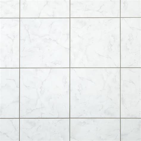 White Ceramic Tile Floor