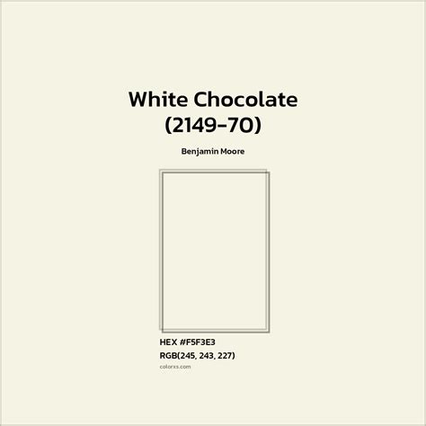 White Chocolate Paint Color