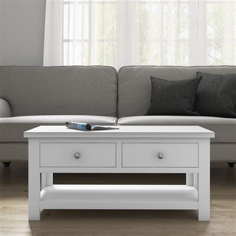 Small White Coffee Table With Storage / A coffee table with storage is an essential furniture