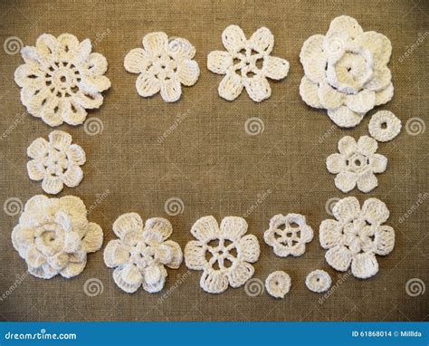 White Crochet Flowers