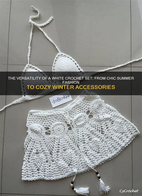 White Crochet Set