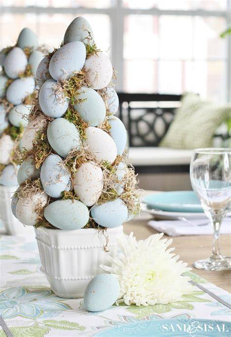 White Easter Egg Tree