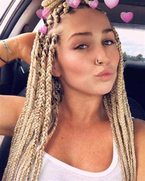 Breaking Stereotypes: Celebrating the Bold and Beautiful White Girl with Box Braids