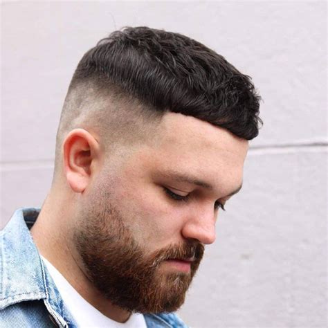 White Guy Fade With Beard