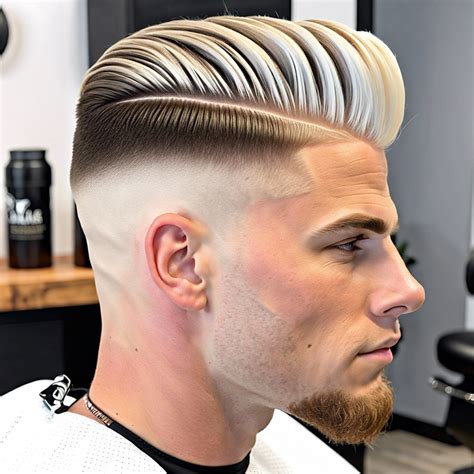 White Guy High Fade