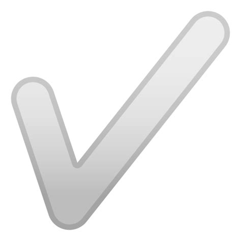 White Heavy Check Mark