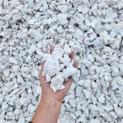White Landscaping Rock In Bulk