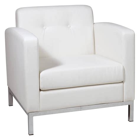 White Modern Armchair