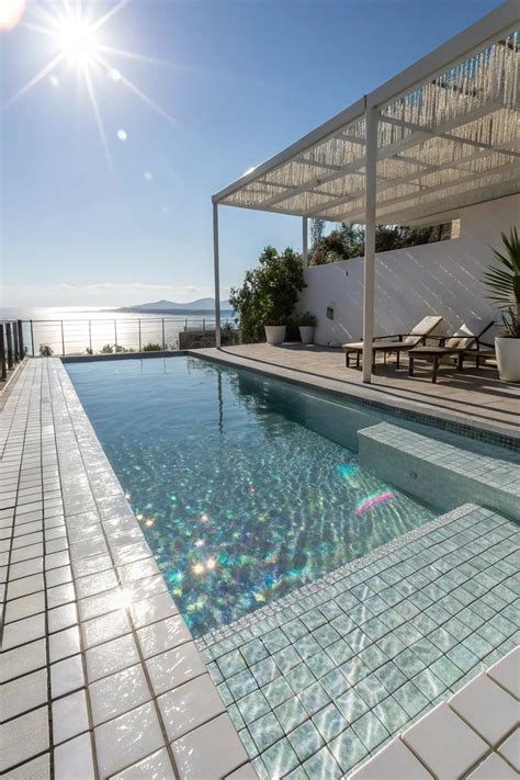 White Pool Tiles
