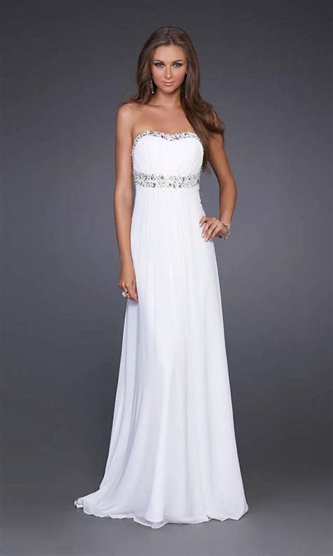 White Prom Dress