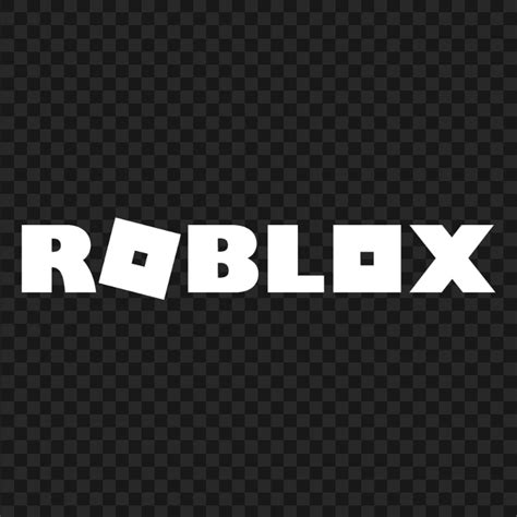 White Roblox Logo - LogoDix