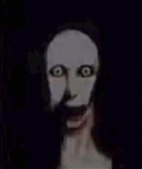 White Scary Face Meme