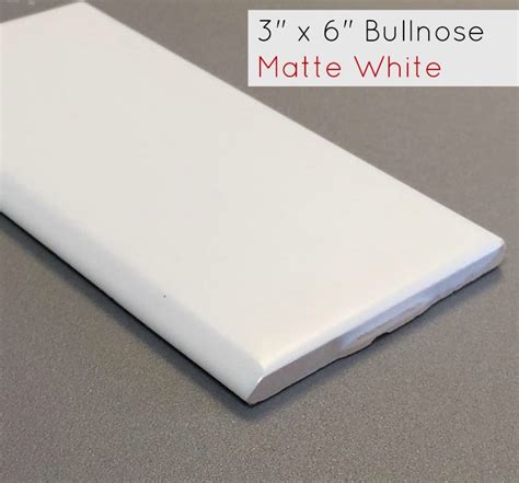 White Subway Tile Bullnose