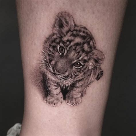 Tiger cubs tattoo Tattoos Pinterest