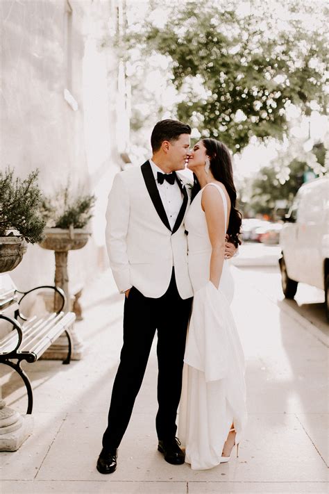 Elegance Meets Romance: The Enchanting Story of the White Tuxedo-Wearing Bride