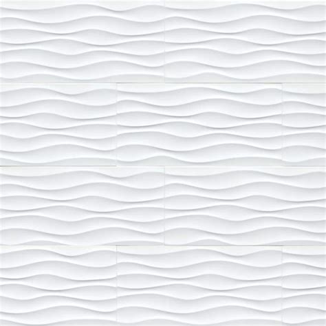White Wave Tile