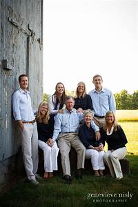 White and Blue Outfits for Family Photos